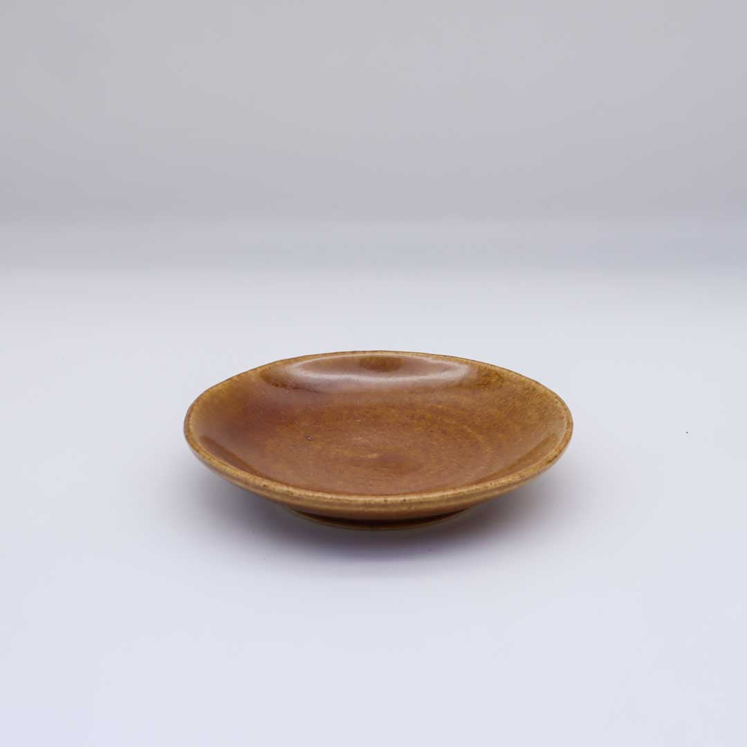 [Crafted in Mashiko] 4-inch round plate